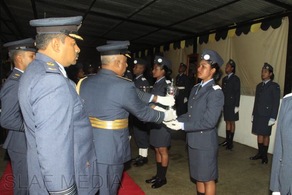 The Commissioning and Passing Out Parade at SLAF Diyatalawa